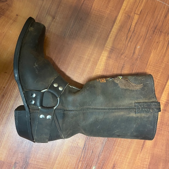 Harley Davidson Womens Brown Boots - Picture 4 of 10